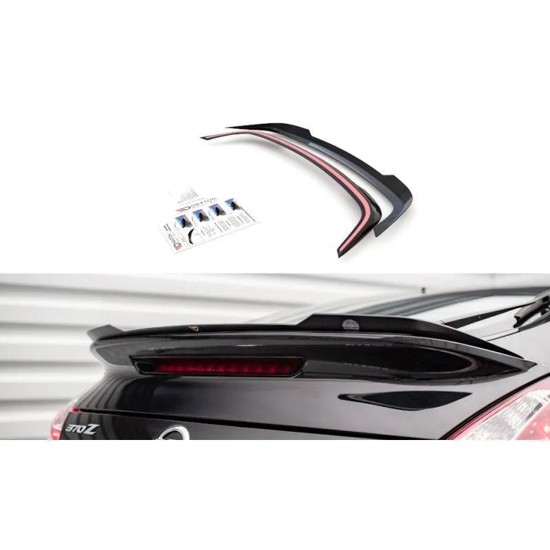 Maxton - Spoiler Cap Nissan 370Z Nismo Facelift Noir Brillant