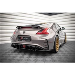 Maxton - Street Pro Central Diffuseur Arriere Nissan 370Z Nismo Facelift Noir