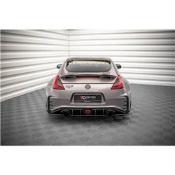 Maxton - Street Pro Lame Du Pare Chocs Arriere Nissan 370Z Nismo Facelift Noir