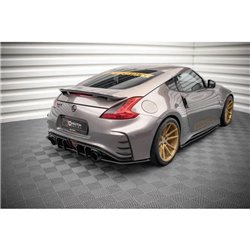 Maxton - Street Pro Lame Du Pare Chocs Arriere Nissan 370Z Nismo Facelift Noir
