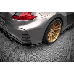 Maxton - Street Pro Lame Du Pare Chocs Arriere Nissan 370Z Nismo Facelift Noir