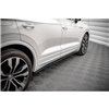 Maxton - Rajouts Des Bas De Caisse Volkswagen Touareg R-line Mk3 Noir Brillant