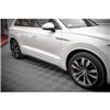 Maxton - Rajouts Des Bas De Caisse Volkswagen Touareg R-line Mk3 Noir Brillant
