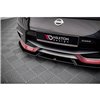 Maxton - Lame Du Pare-Chocs Avant V.2 Nissan 370Z Nismo Facelift Noir Brillant
