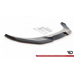Maxton - Lame Du Pare-Chocs Avant V.2 Nissan 370Z Nismo Facelift Noir Brillant