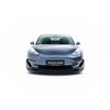 Maxton - Lame Du Pare-Chocs Avant V.3 Tesla Model 3 Noir Brillant