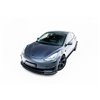 Maxton - Lame Du Pare-Chocs Avant V.3 Tesla Model 3 Noir Brillant