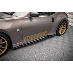 Maxton - Street Pro Rajouts Des Bas De Caisse Nissan 370Z Nismo Facelift Noir