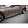 Maxton - Street Pro Rajouts Des Bas De Caisse Nissan 370Z Nismo Facelift Noir
