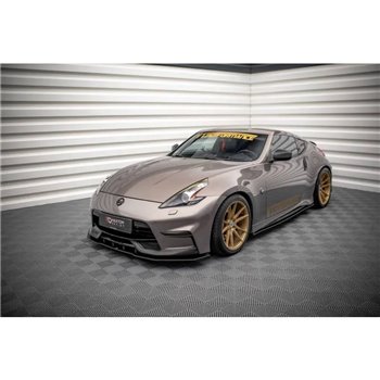 Maxton - Street Pro Rajouts Des Bas De Caisse Nissan 370Z Nismo Facelift Noir