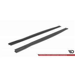 Maxton - Street Pro Rajouts Des Bas De Caisse Nissan 370Z Nismo Facelift Noir