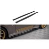 Maxton - Street Pro Rajouts Des Bas De Caisse Nissan 370Z Nismo Facelift Noir-Rouge