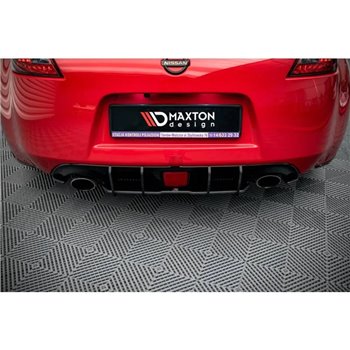 Maxton - Street Pro Central Diffuseur Arriere Nissan 370Z Rouge