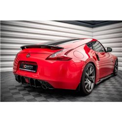 Maxton - Street Pro Central Diffuseur Arriere Nissan 370Z Rouge