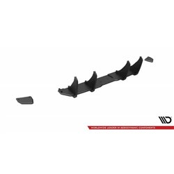 Maxton - Street Pro Central Diffuseur Arriere Nissan 370Z Rouge