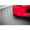 Maxton - Lames De Pare-Chocs Arrière Latérales V.2 Nissan 370Z Noir Brillant