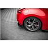 Maxton - Lames De Pare-Chocs Arrière Latérales V.2 Nissan 370Z Noir Brillant
