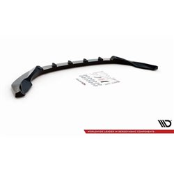 Maxton - Lame Du Pare-Chocs Avant V.3 Nissan 370Z Facelift Noir Brillant