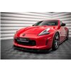 Maxton - Lame Du Pare-Chocs Avant V.2 Nissan 370Z Facelift Noir Brillant