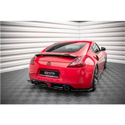 Maxton - Arriere Splitter V.2 Nissan 370Z Noir Brillant