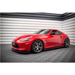Maxton - Rajouts Des Bas De Caisse V.2 Nissan 370Z Noir Brillant