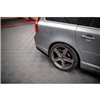 Maxton - Lames De Pare-Chocs Arrière Latérales Volvo V70 Mk3 Noir Brillant