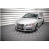 Maxton - Lame Du Pare-Chocs Avant V.2 Volvo V70 Mk3 Noir Brillant