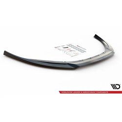 Maxton - Lame Du Pare-Chocs Avant V.2 Volvo V70 Mk3 Noir Brillant