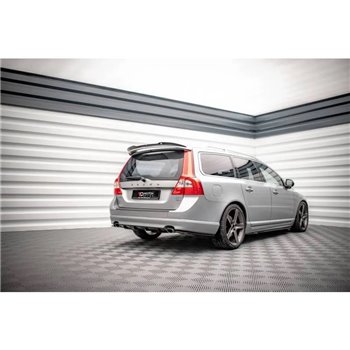 Maxton - Diffuseur Arrière Complet Volvo V70 Mk3 Noir Brillant