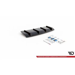 Maxton - Diffuseur Arrière Complet Volvo V70 Mk3 Noir Brillant