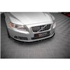 Maxton - Lame Du Pare-Chocs Avant V.1 Volvo V70 Mk3 Noir Brillant