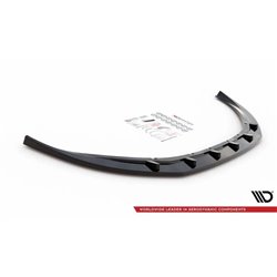 Maxton - Lame Du Pare-Chocs Avant V.1 Volvo V70 Mk3 Noir Brillant