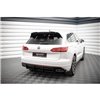 Maxton - Street Pro Central Diffuseur Arriere Volkswagen Touareg R-Line Mk3 Noir