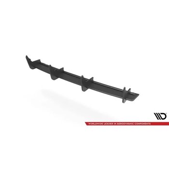 Maxton - Street Pro Central Diffuseur Arriere Volkswagen Touareg R-Line Mk3 Noir