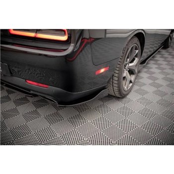 Maxton - Lames De Pare-Chocs Arrière Latérales Dodge Challenger GT Mk3 Facelift