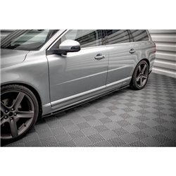 Maxton - Rajouts Des Bas De Caisse Volvo V70 Mk3 Noir Brillant