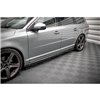 Maxton - Rajouts Des Bas De Caisse Volvo V70 Mk3 Noir Brillant