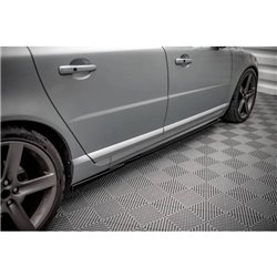 Maxton - Rajouts Des Bas De Caisse Volvo V70 Mk3 Noir Brillant
