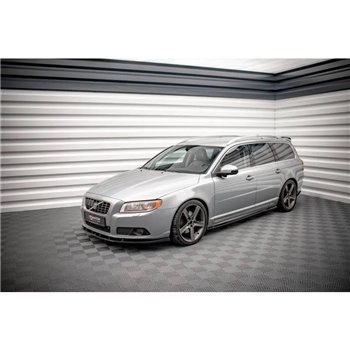 Maxton - Rajouts Des Bas De Caisse Volvo V70 Mk3 Noir Brillant