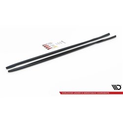 Maxton - Rajouts Des Bas De Caisse Volvo V70 Mk3 Noir Brillant