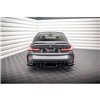 Maxton - Street Pro Central Diffuseur Arriere BMW M3 Sedan / Touring G80 / G81 Noir