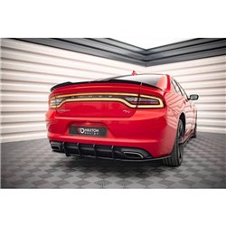 Maxton - Street Pro Central Diffuseur Arriere Dodge Charger RT Mk7 Facelift Noir
