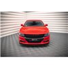 Maxton - Street Pro Lame Du Pare-Chocs Avant Dodge Charger RT Mk7 Facelift Noir-Rouge