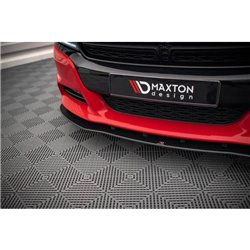Maxton - Street Pro Lame Du Pare-Chocs Avant Dodge Charger RT Mk7 Facelift Noir-Rouge
