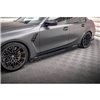 Maxton - Street Pro Rajouts Des Bas De Caisse BMW M3 Sedan / Touring G80 / G81 Noir-Rouge