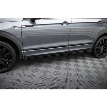 Maxton - Rajouts Des Bas De Caisse Volkswagen Tiguan Allspace Mk2 Noir Brillant