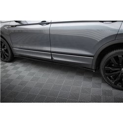 Maxton - Rajouts Des Bas De Caisse Volkswagen Tiguan Allspace Mk2 Noir Brillant