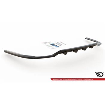 Maxton - Arriere Lame (avec une barre verticale) Dodge Charger RT Mk7 Facelift Noir Brillant