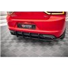 Maxton - Street Pro Central Diffuseur Arriere Dodge Charger RT Mk7 Facelift Noir-Rouge