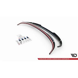 Maxton - Jeux de Cap Spoilers Dodge Charger RT Mk7 Facelift Noir Brillant